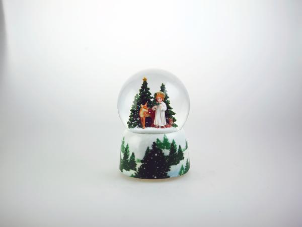 Spieluhrenwelt 80003 - Schneekugel Christkind Spieluhr